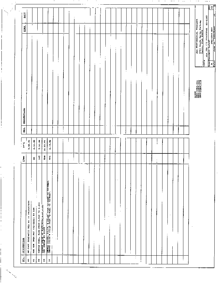 DBX 286 service manual