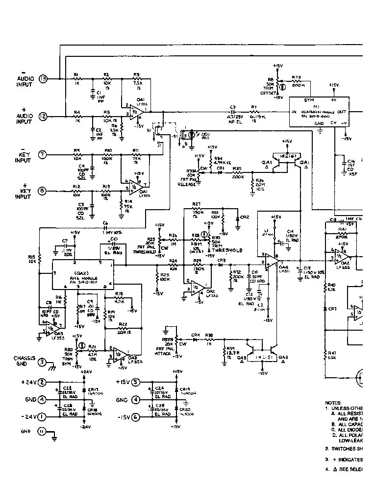 DBX 904 DE-ESSER SM Service Manual download, schematics, eeprom, repair ...