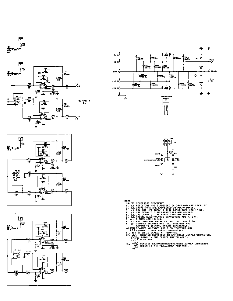 DBX 933 SCH Service Manual download, schematics, eeprom, repair info ...