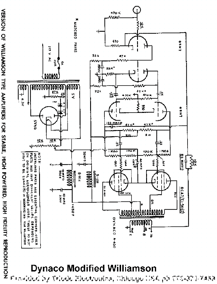 Dynaco st70 схема