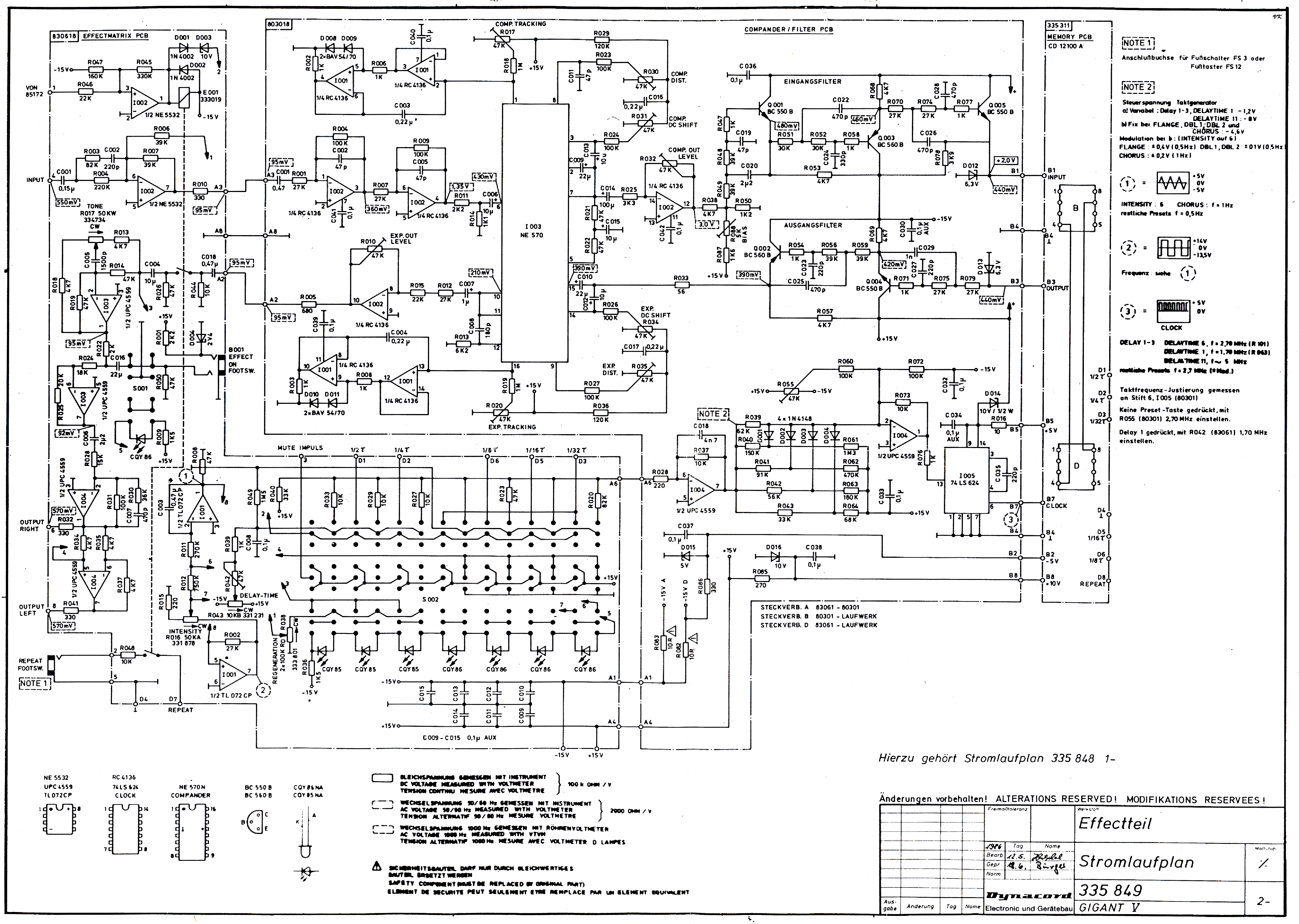 dynacord eminent ii manual