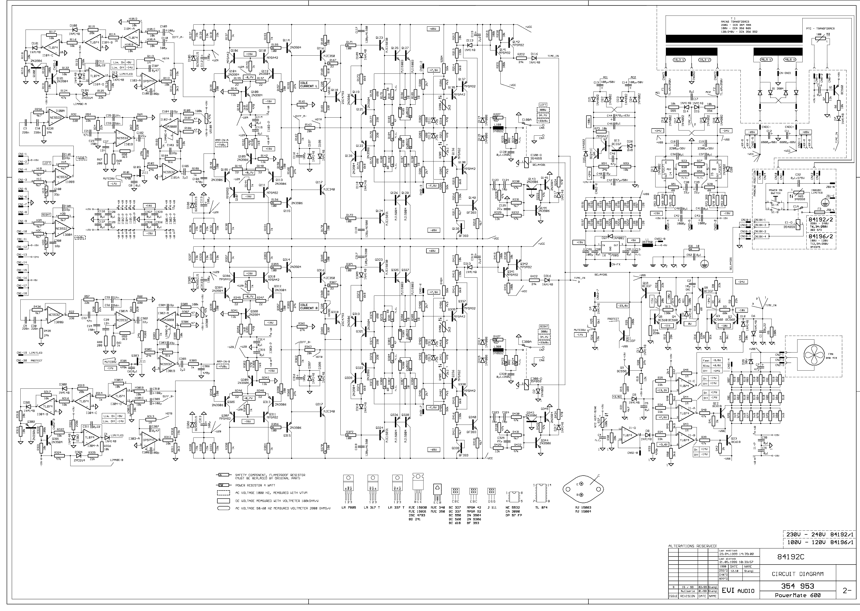 Dynacord User Manual Csm1600 English Language