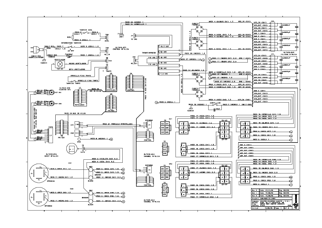 ALTAIR MF24 service manual (1st page)