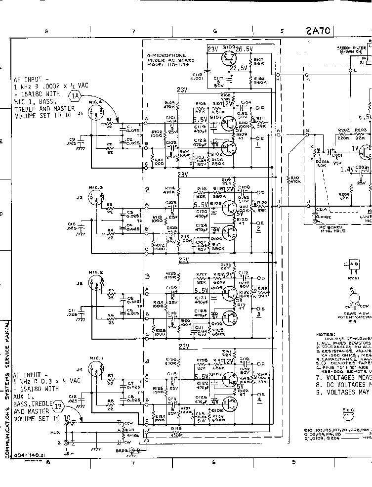 DUKANE 2A70 SCH Service Manual download, schematics, eeprom, repair ...