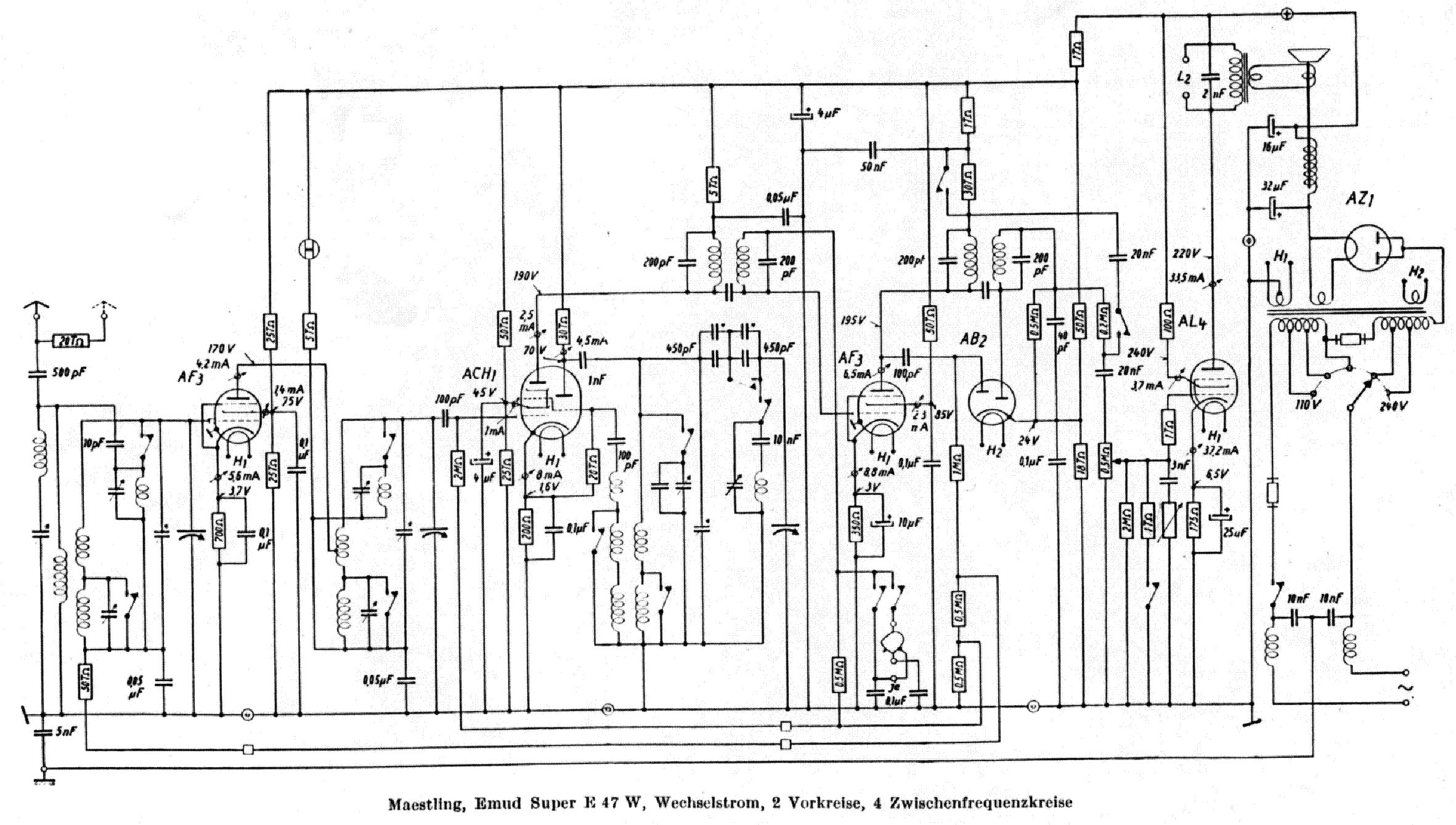 EMUD SUPER-E47W SCH service manual