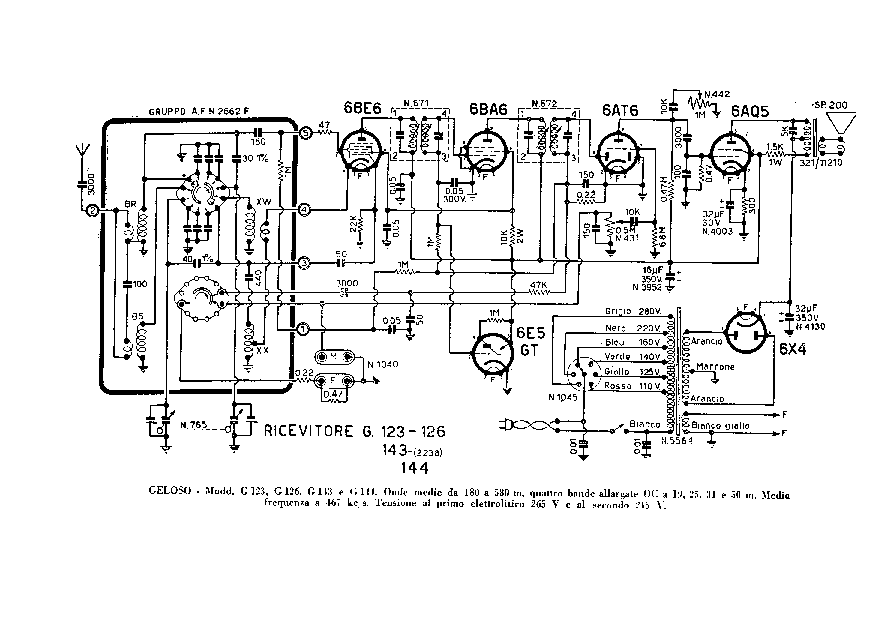 GELOSO G126 service manual