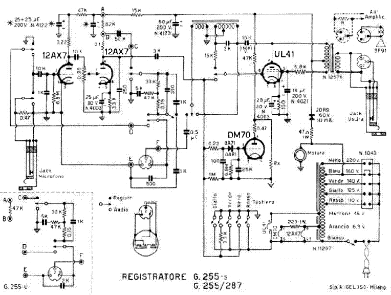 GELOSO G255 G287 service manual