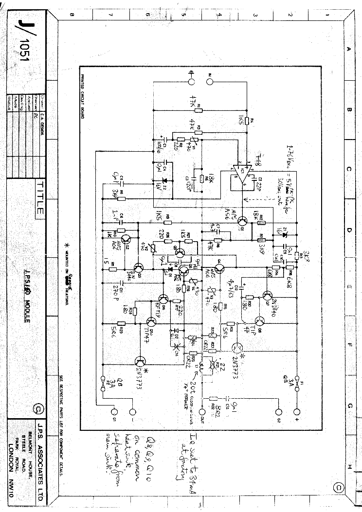 JPS ASSOCIATES-JPS150-PWR-SCH 2 Service Manual download, schematics ...