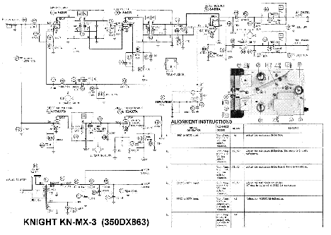 KNIGHT KN-MX-3 350DX863 STEREO DECODER SCH Service Manual download ...