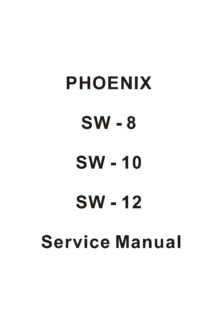 Bbk sw 12 phoenix схема