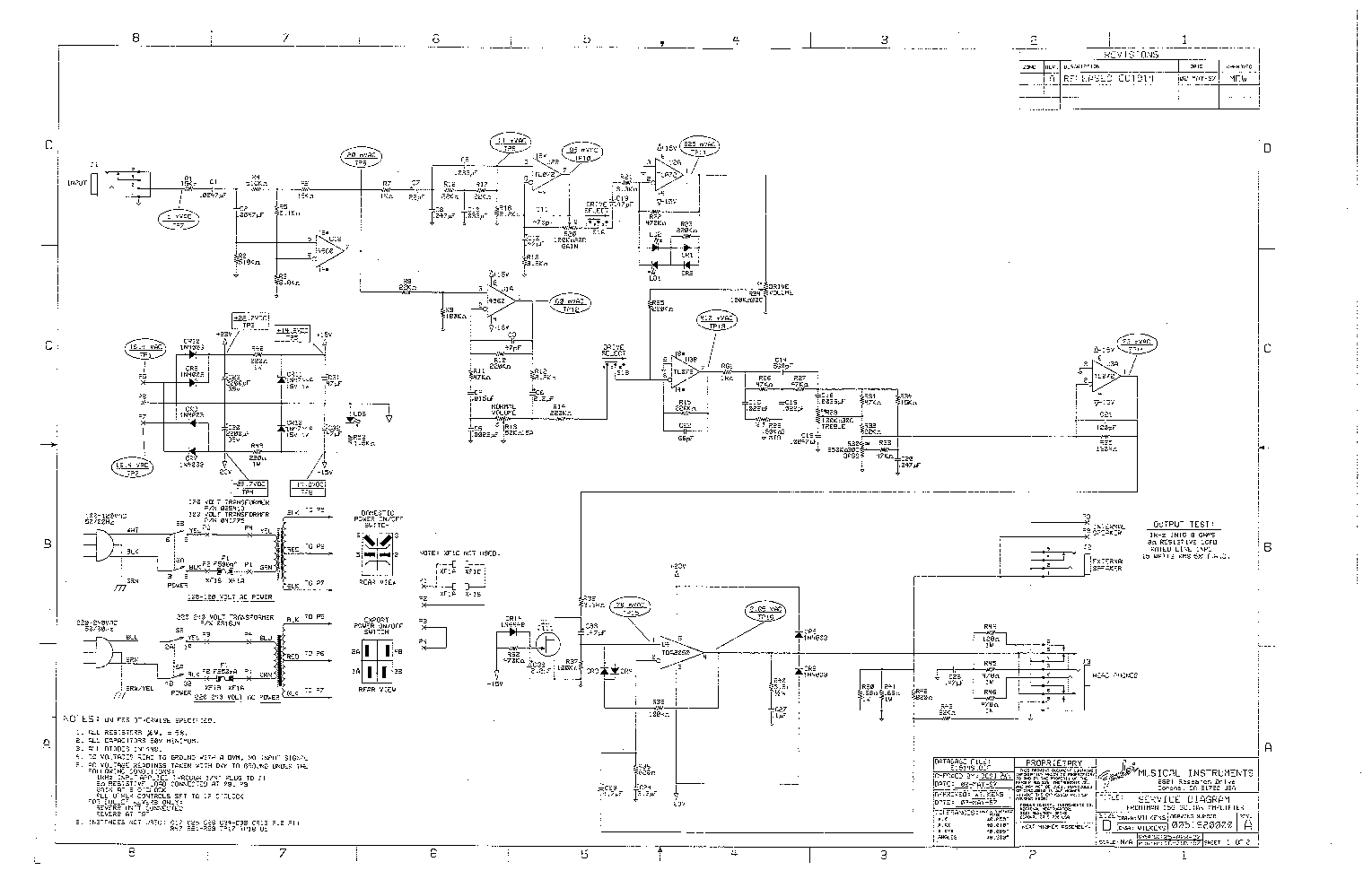 fender amp schematics