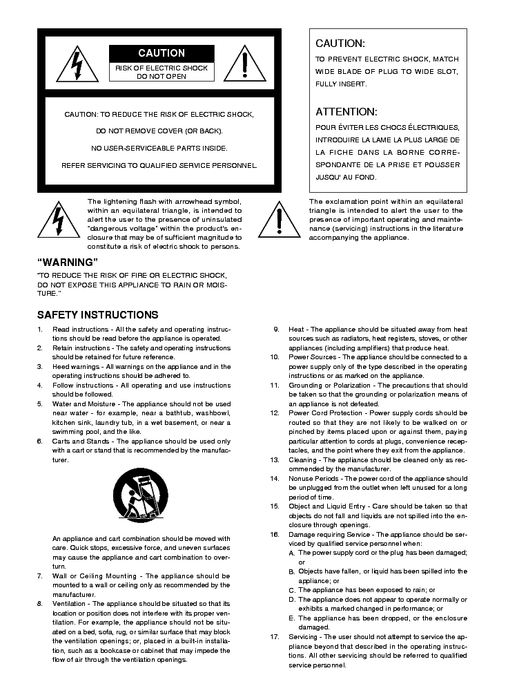 FOSTEX CR300 Service Manual download, schematics, eeprom, repair info ...