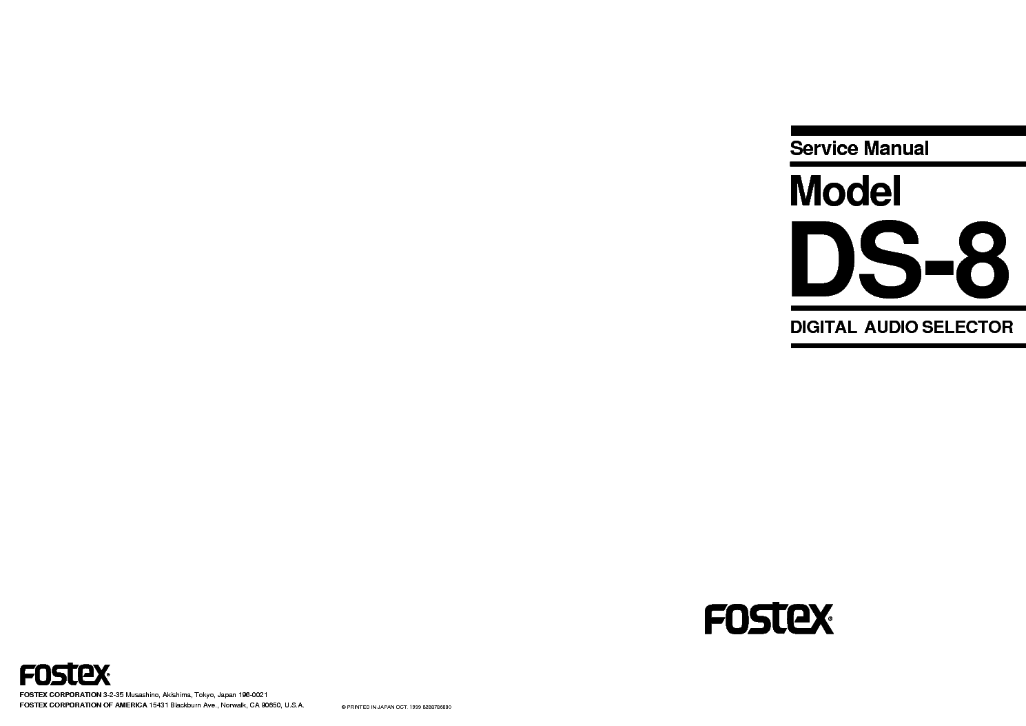 Fostex Fd-4 Manual Download