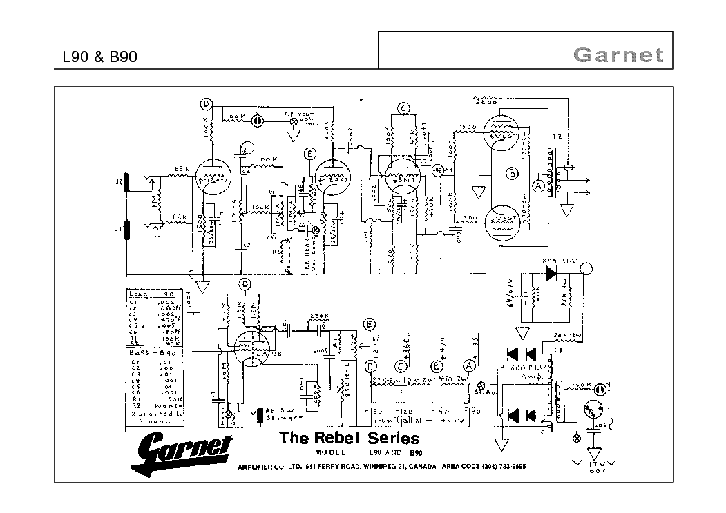 Garnet G15tr Gnome Sch Service Manual Download Schematics Eeprom Repair Info For Electronics Experts