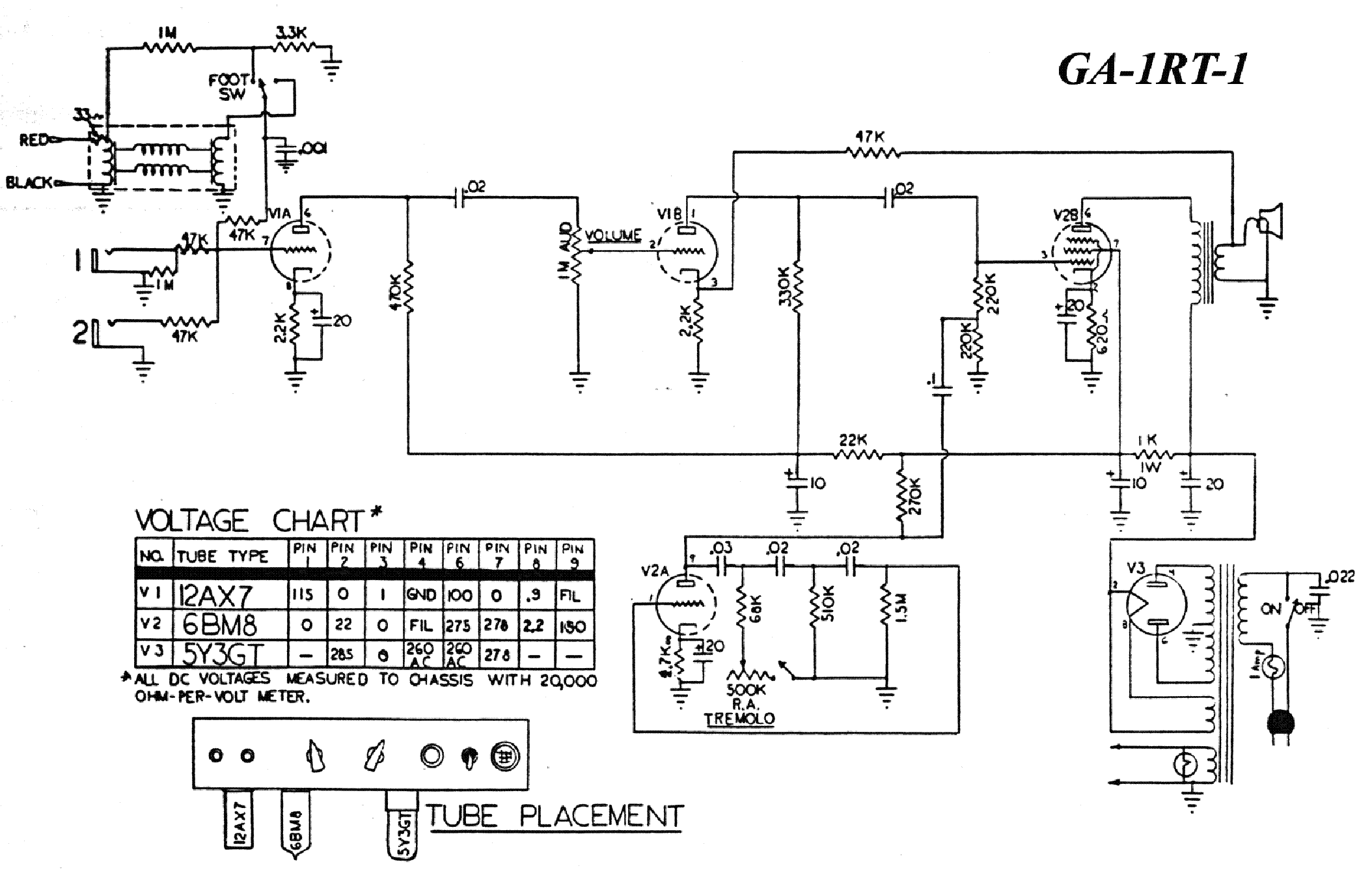 Gibson Falcon Schematic Wiring Diagram Raw