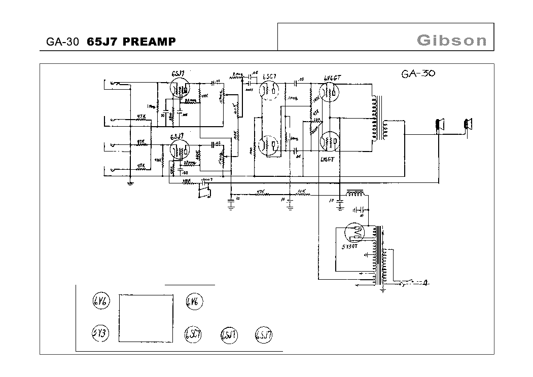 Gibson Ga 18t Schematic