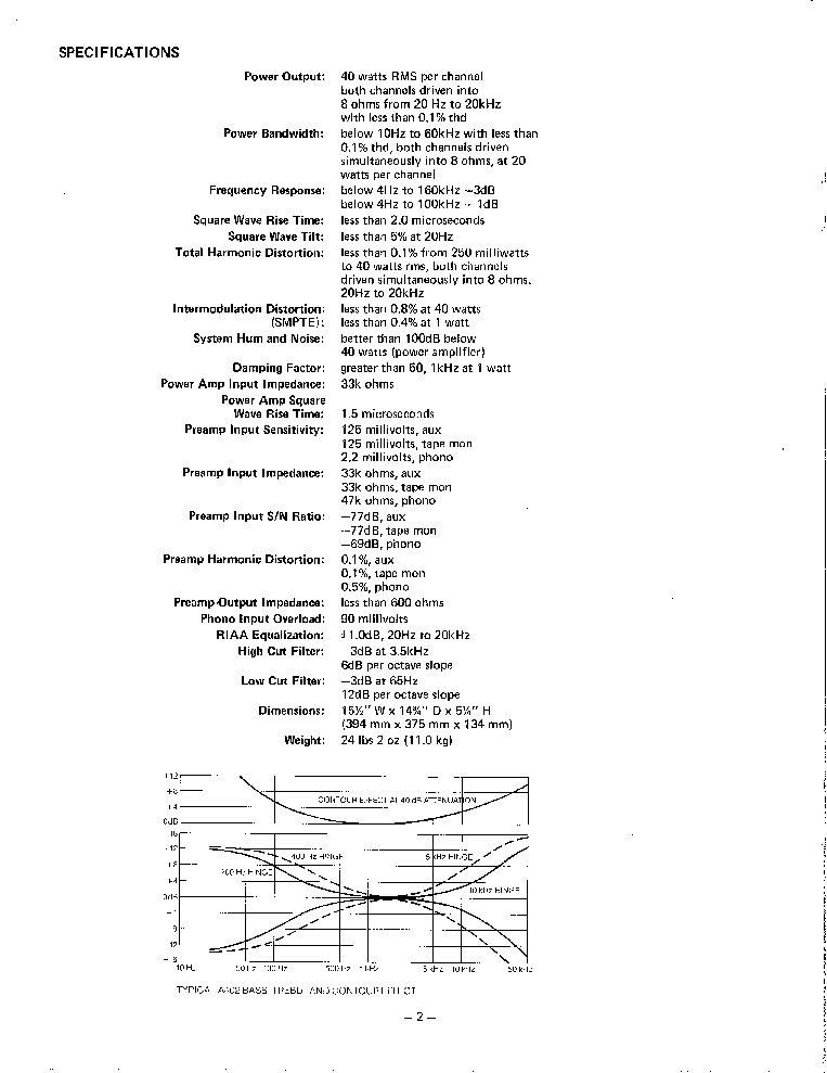 HARMAN KARDON A-402 SM service manual (2nd page)