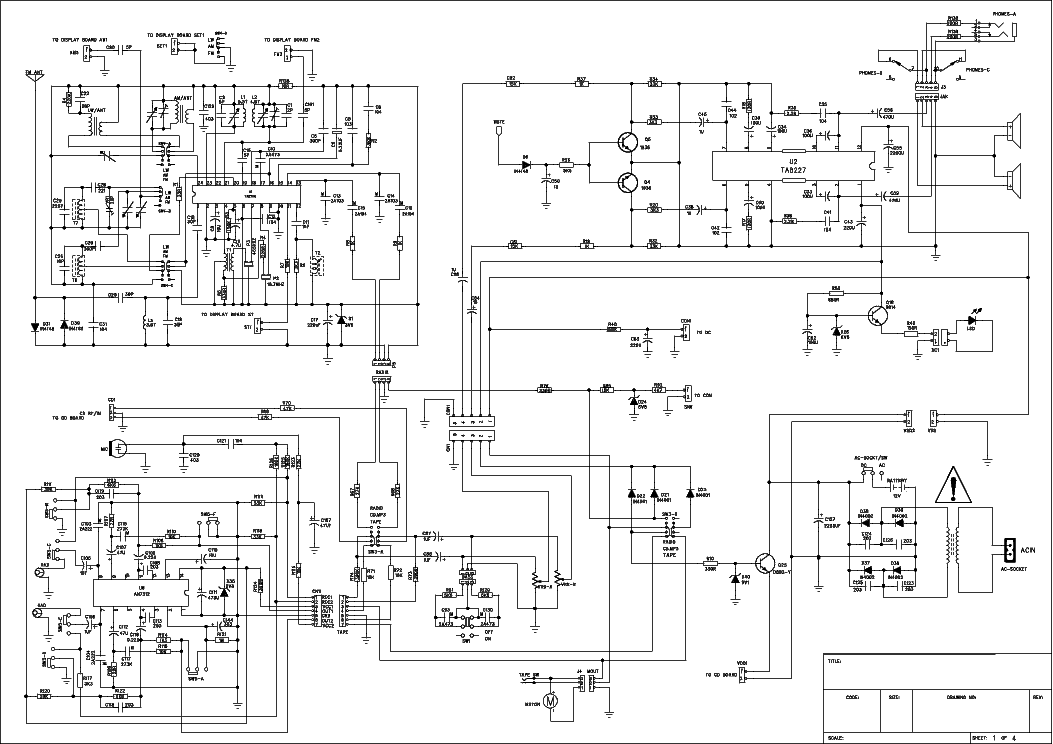 Hyundai h led32v6 схема