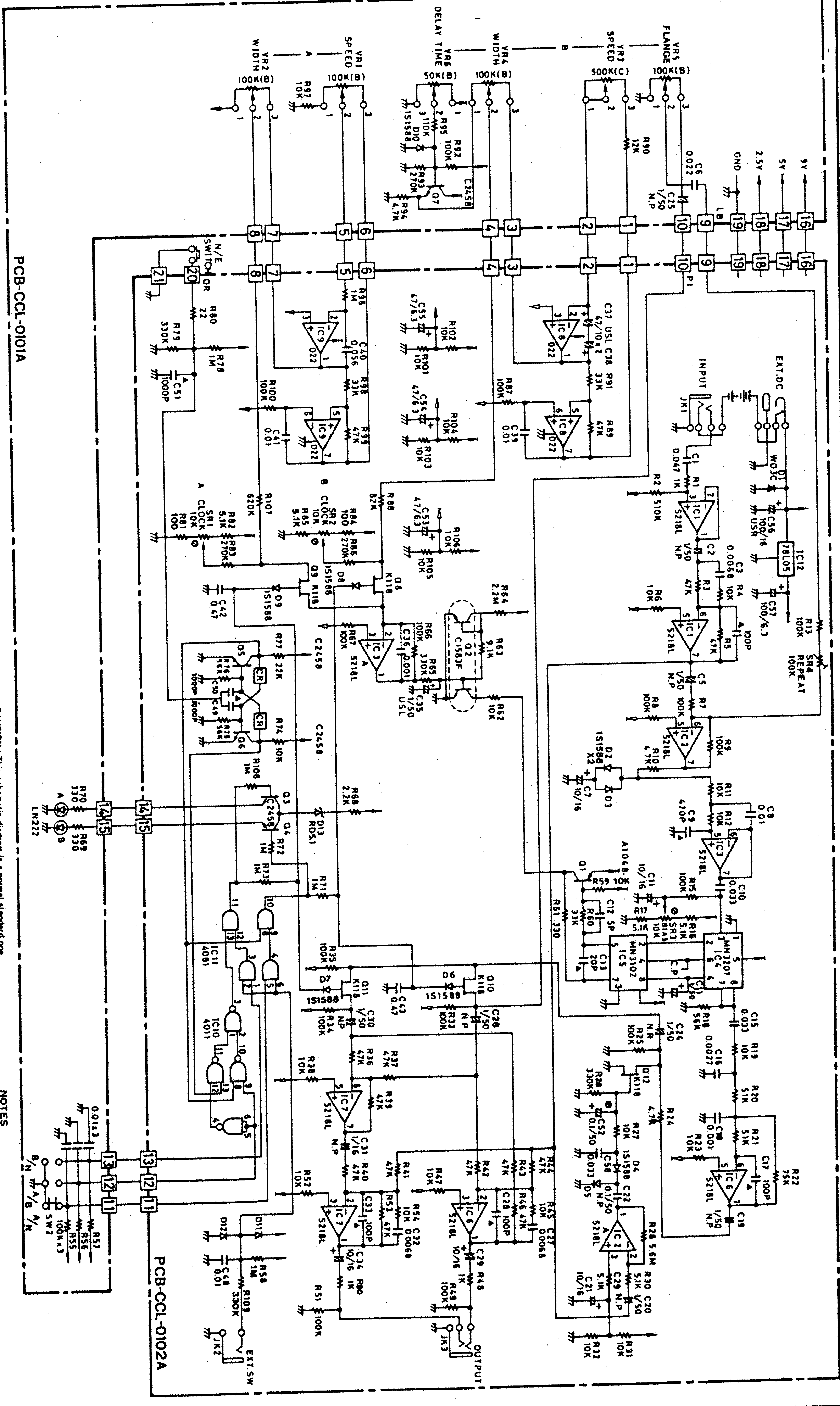 IBANEZ PC10 SCH service manual (1st page)