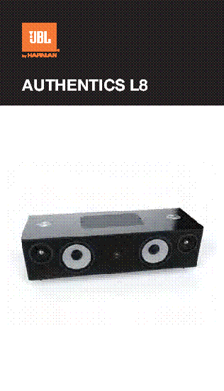 JBL AUTHENTICS-L8 REV.1 SM service manual (2nd page)