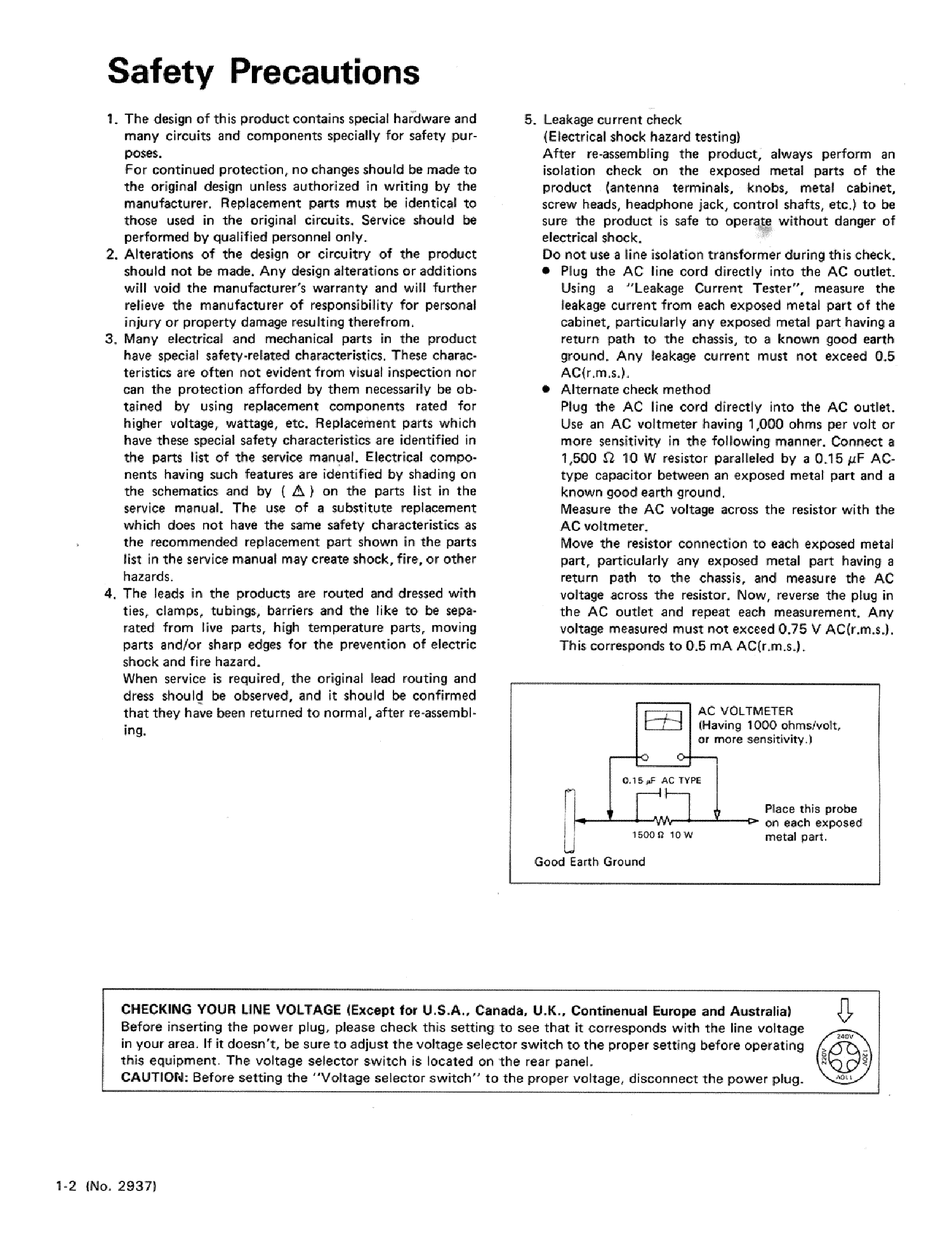 JVC AX-70BK SM service manual (2nd page)