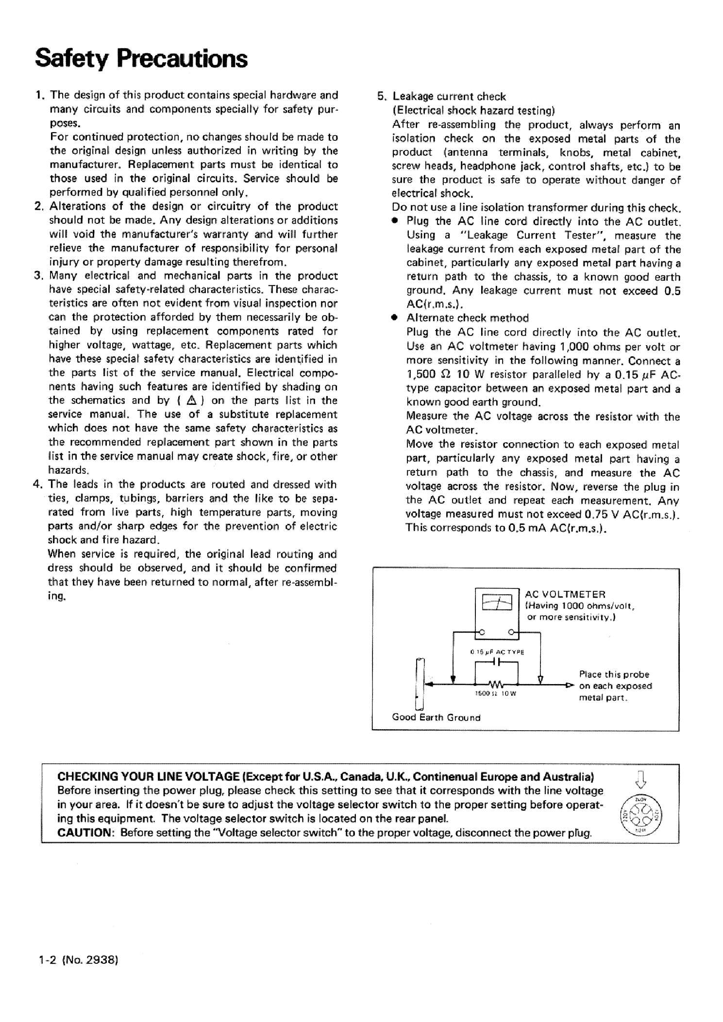 JVC AX-90VBK STEREO INTEGRATED AMPLIFIER service manual (2nd page)