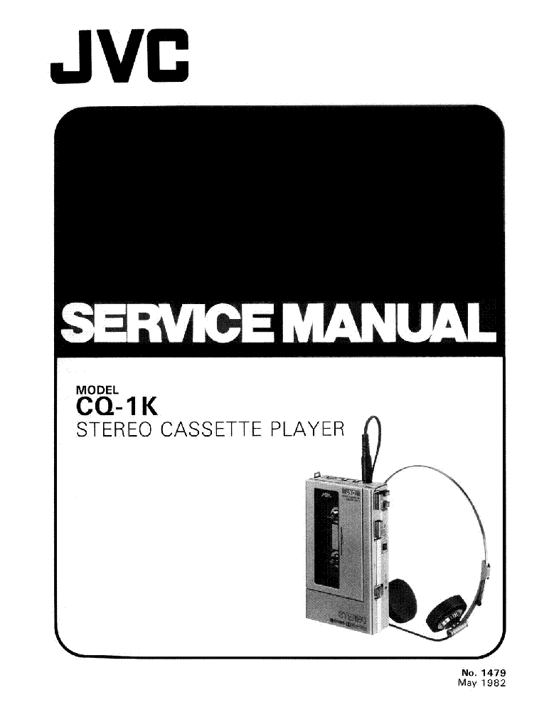 JVC CQ-1K SM service manual
