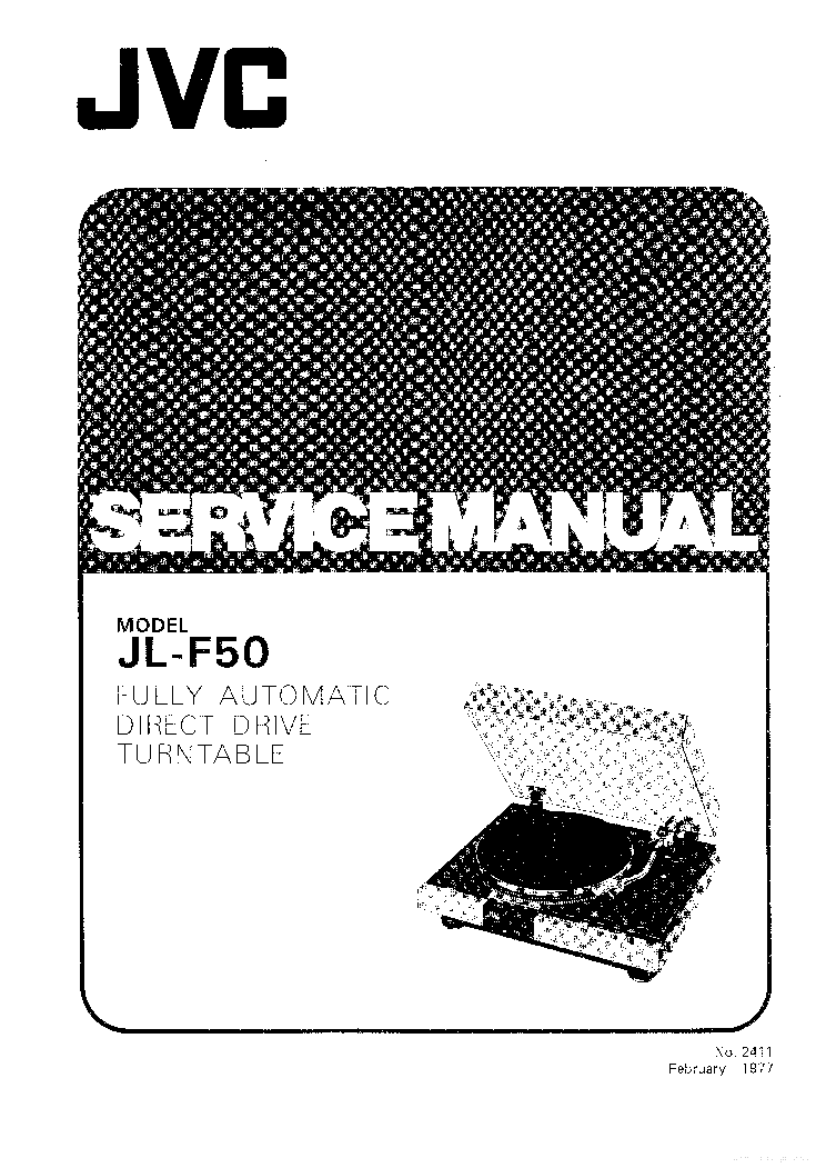 JVC JL-F50 SM service manual (1st page)