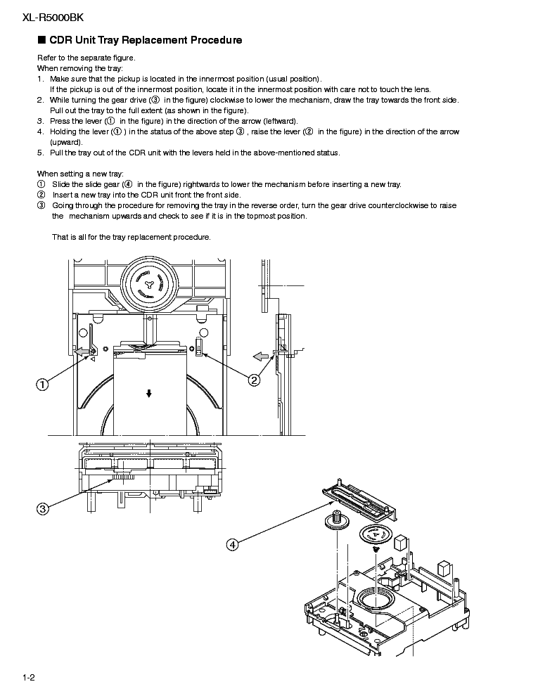 JVC XL-R5000BK service manual (2nd page)