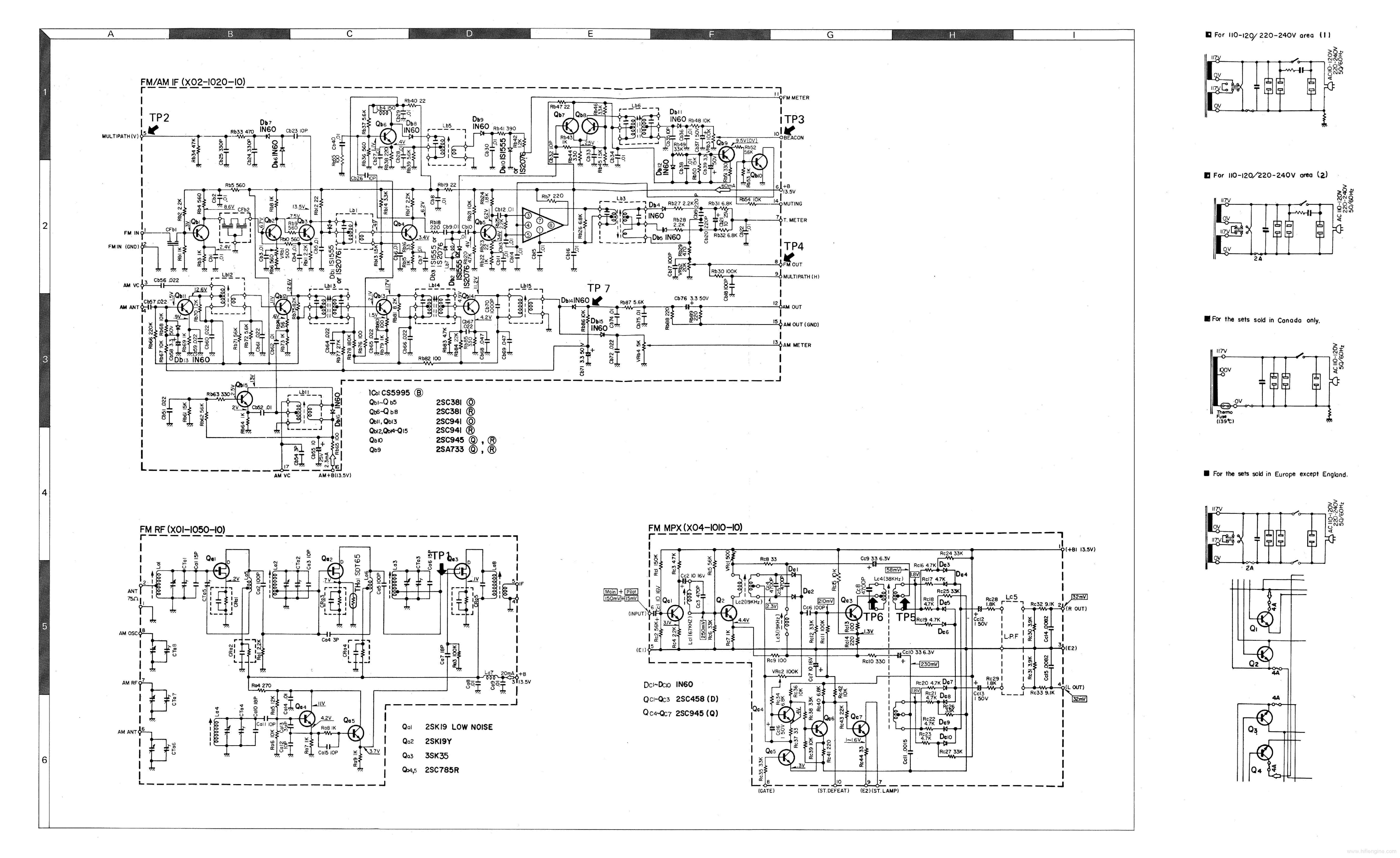 KENWOOD KR-7200 RECEIVER SCH service manual -=Preview. 