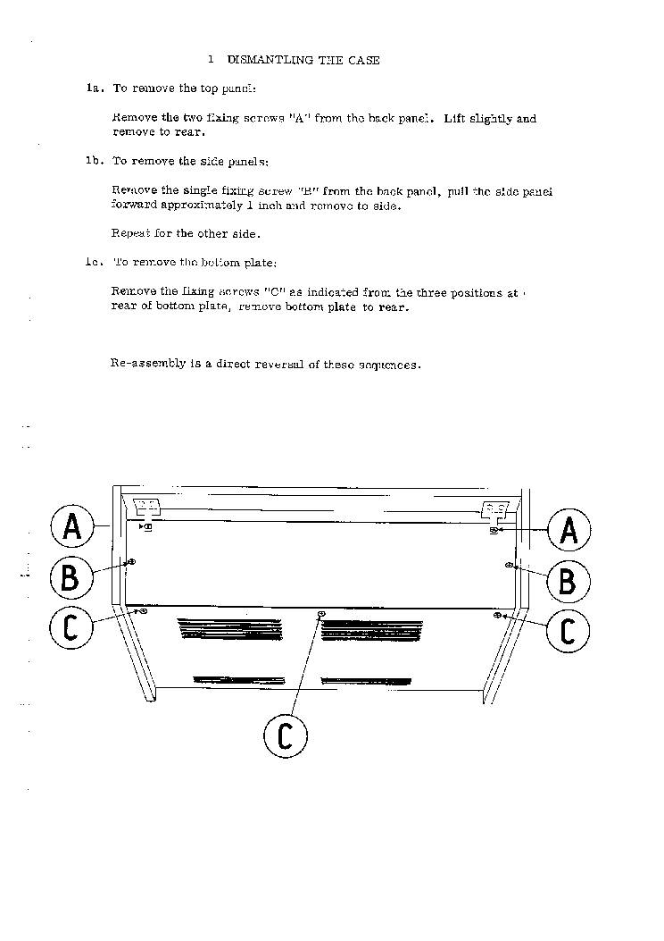LEAK 2200 SM service manual (2nd page)