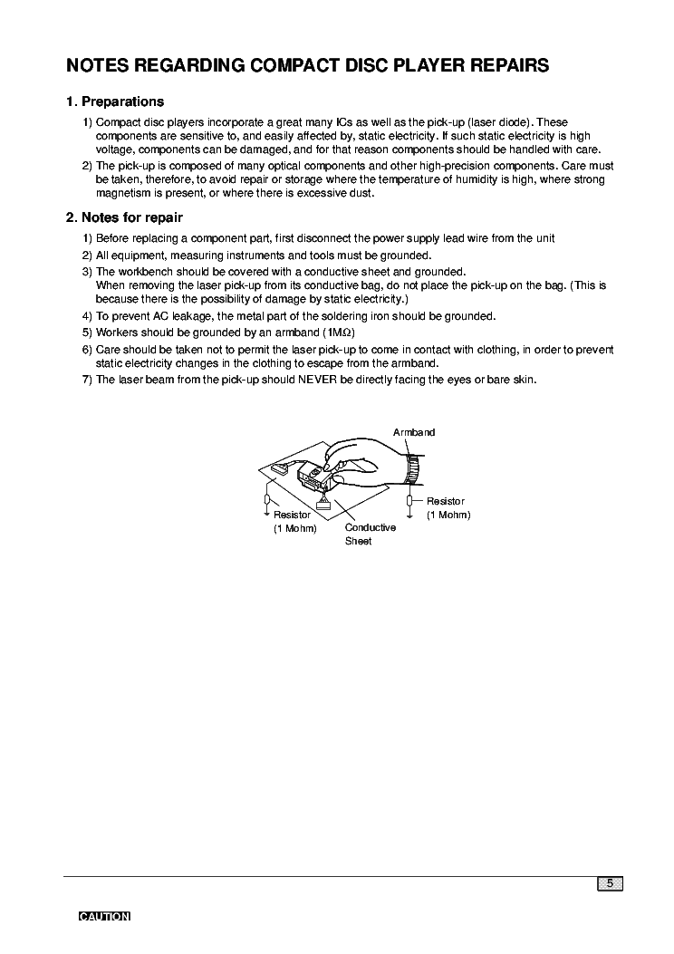 LG CD-962AX SM service manual (2nd page)