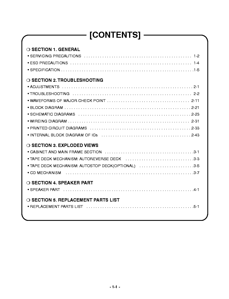 LG LF-M340A service manual