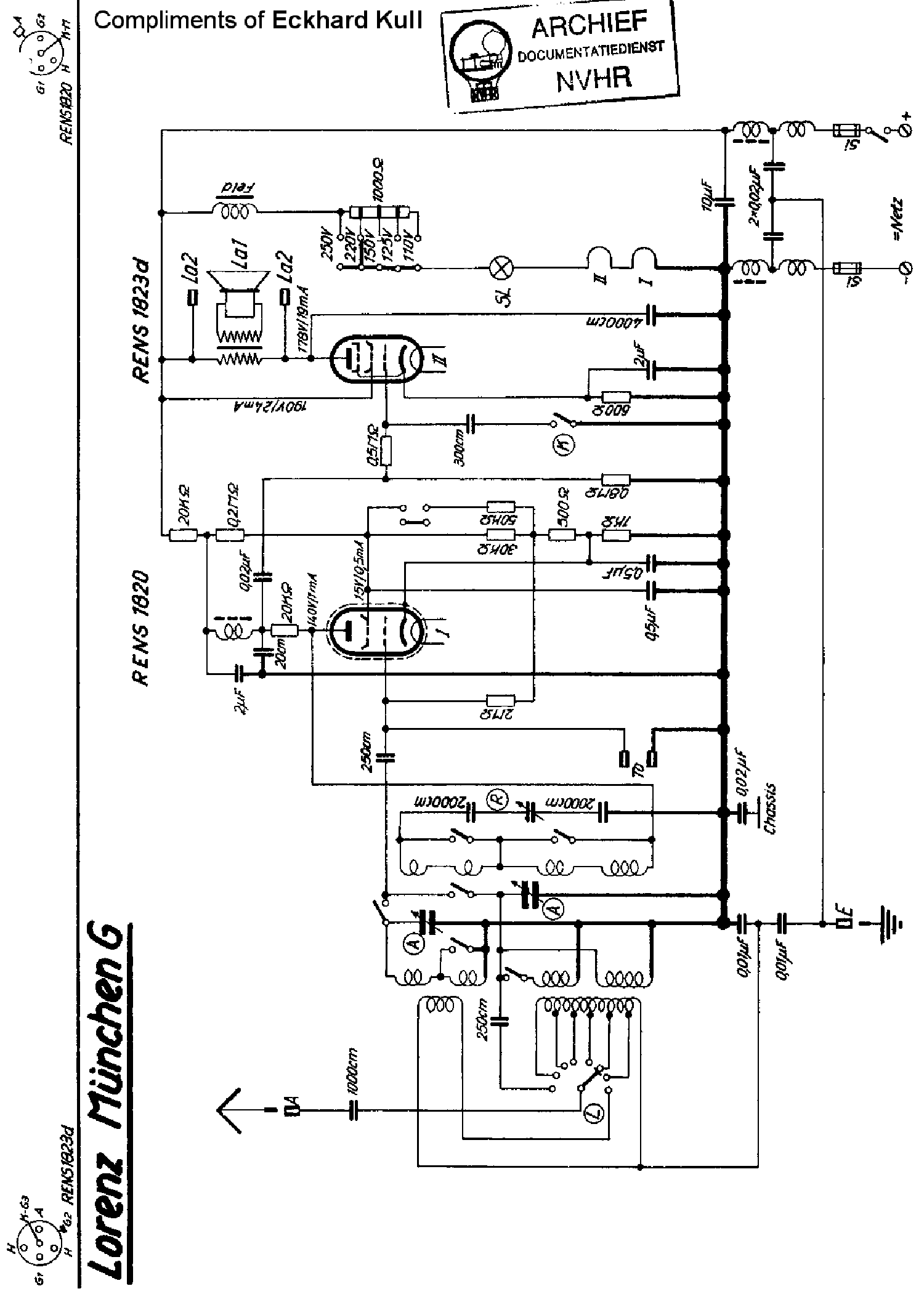 LORENZ MUNCHENG DC RECEIVER SCH service manual