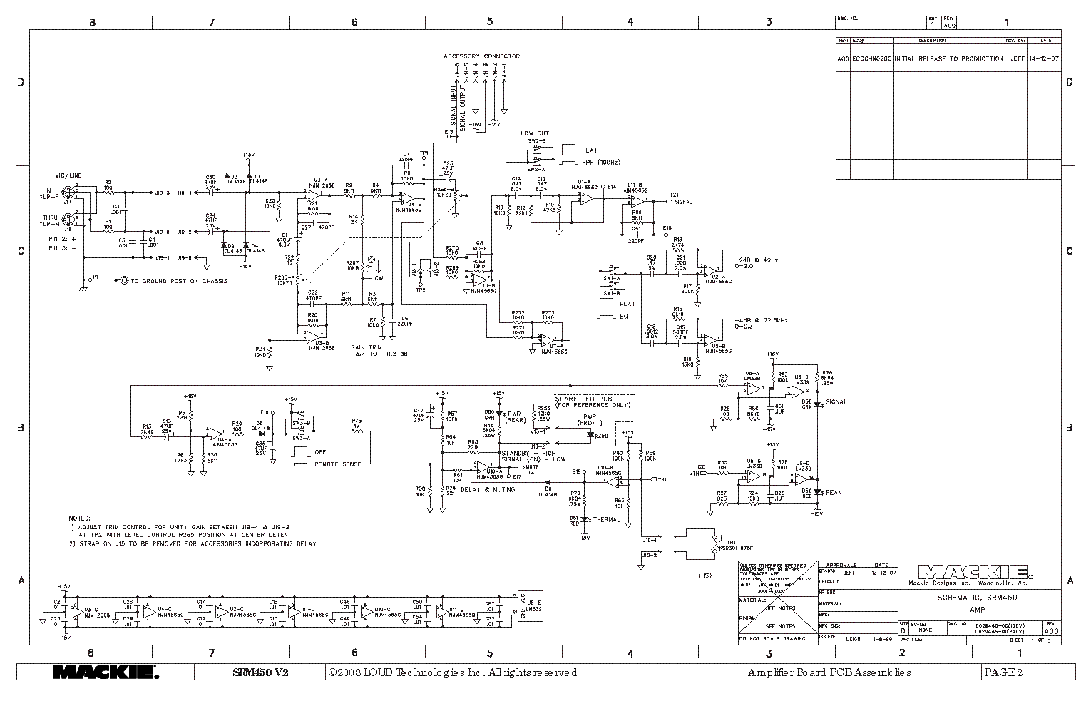 Mackie Wiring Diagram - Wiring Diagram