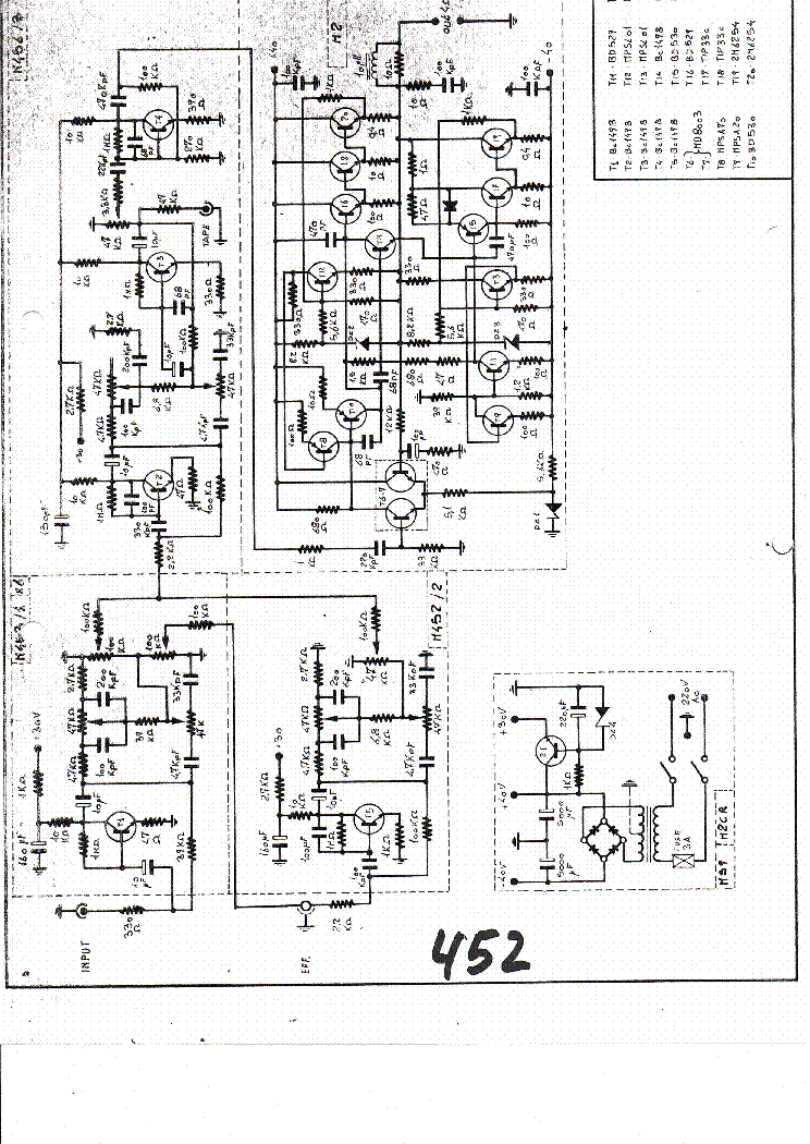 MONTARBO 452 452R SCH service manual
