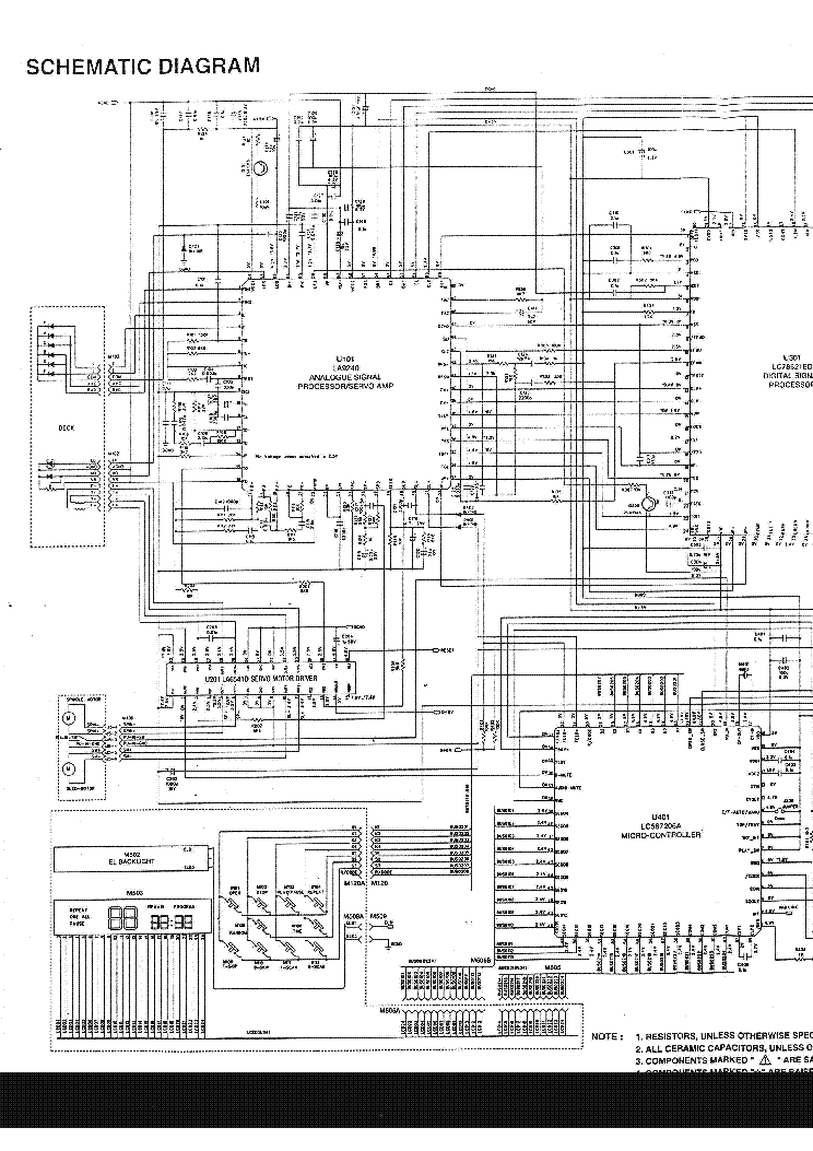 NAD 524 SCH service manual (1st page)
