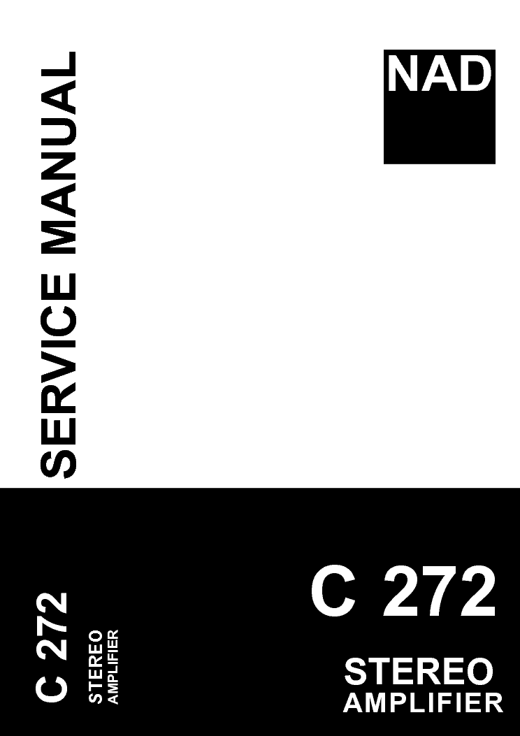 NAD C-272 SM service manual (1st page)