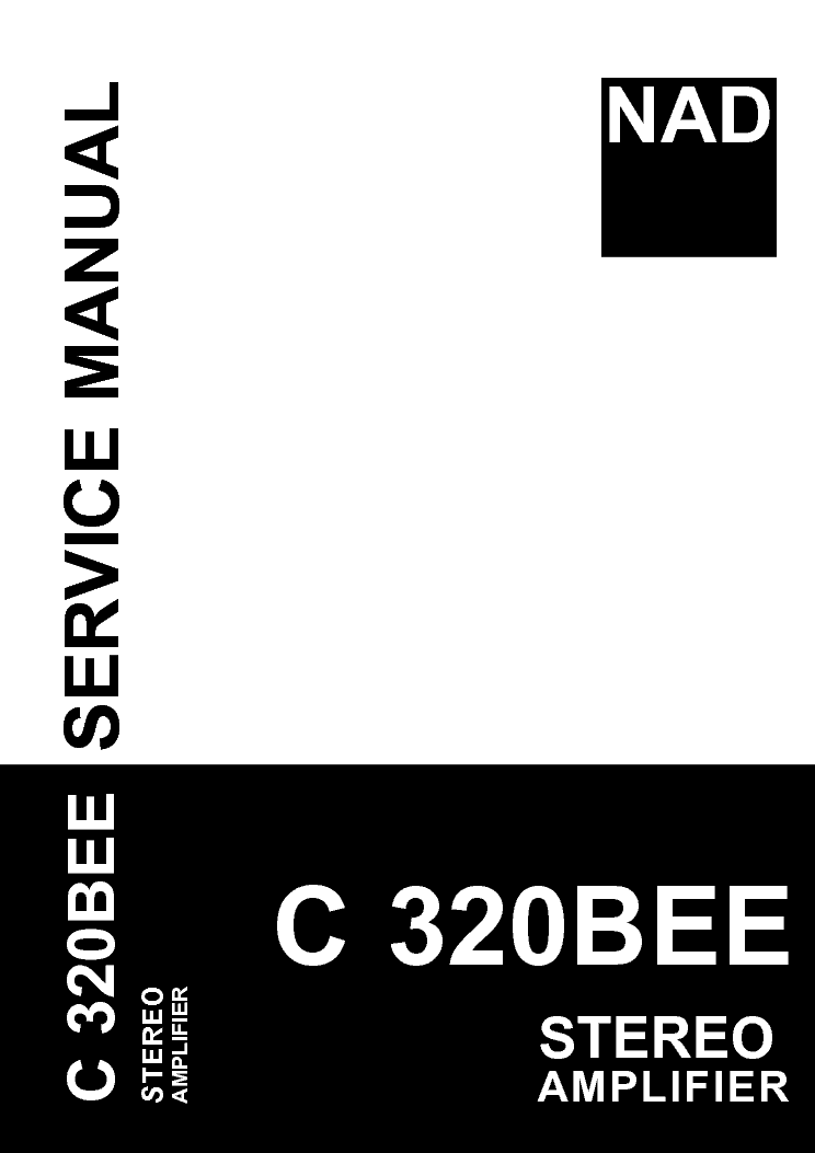 NAD C-320BEE SM service manual (1st page)