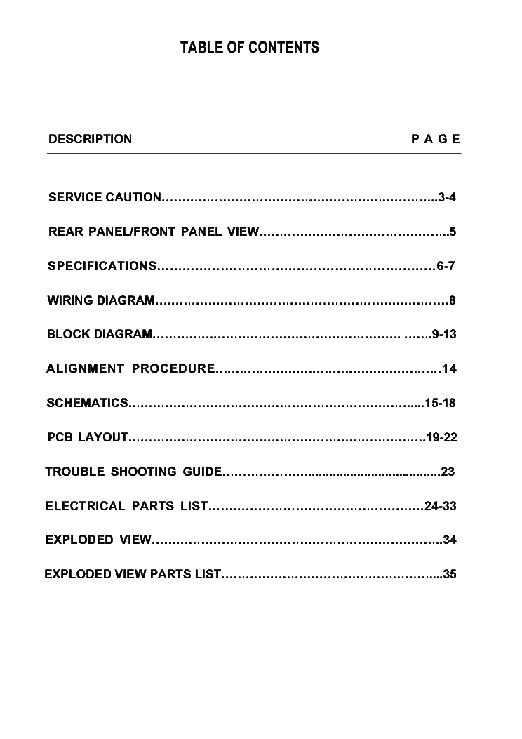 NAD C-355BEE SM service manual (2nd page)