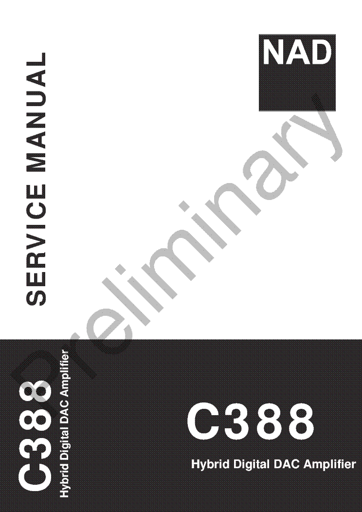 NAD C388 service manual (1st page)
