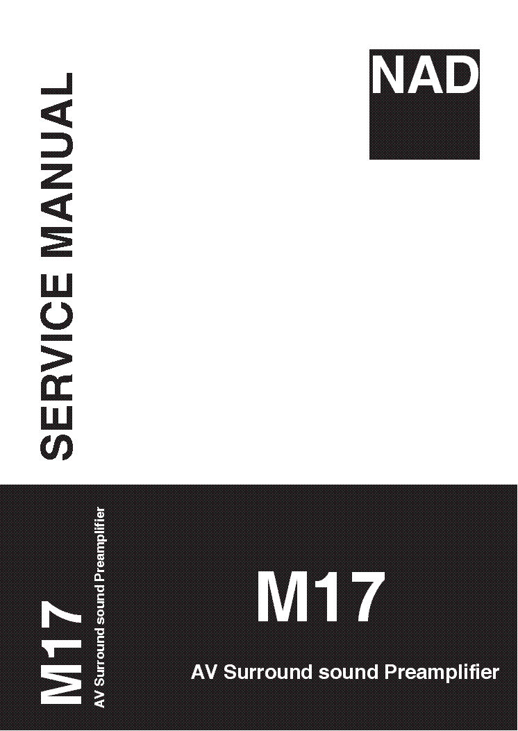 NAD M17 service manual (1st page)