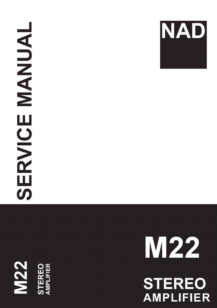 NAD M22 service manual (1st page)