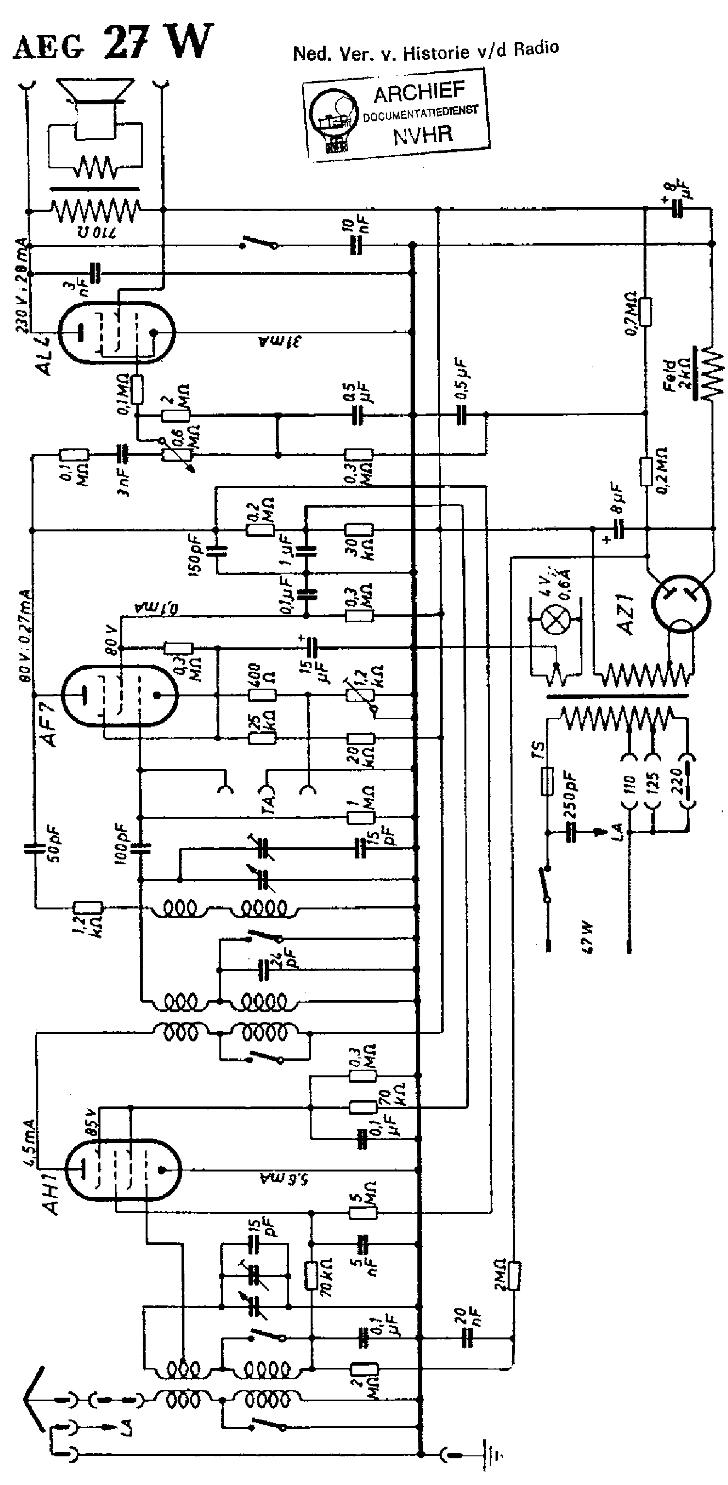 Aeg al9618 схема