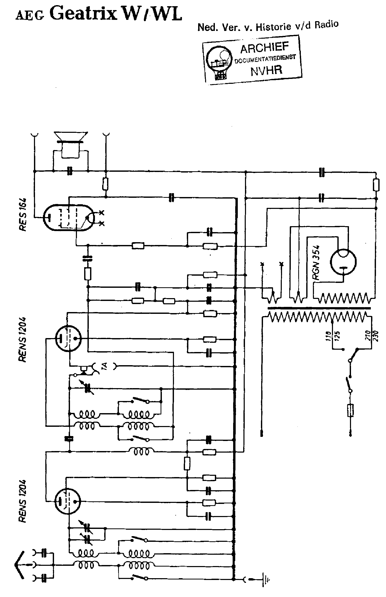 Схема aeg al18g