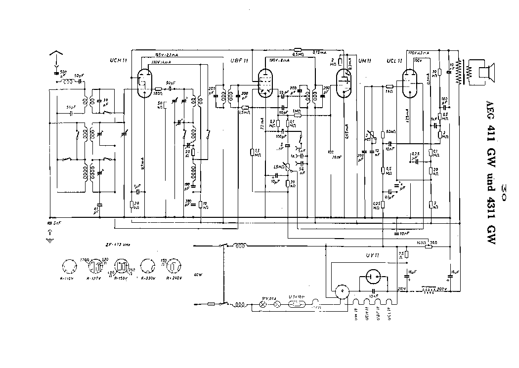 Схема aeg al18g