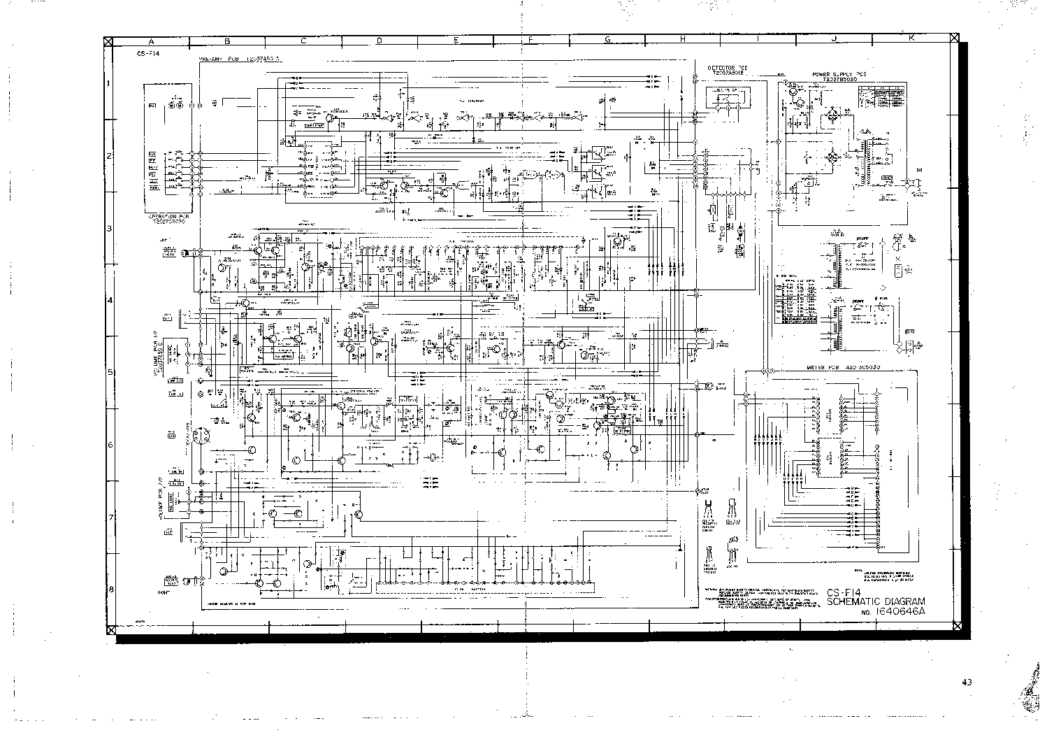 Akai 4000d схема