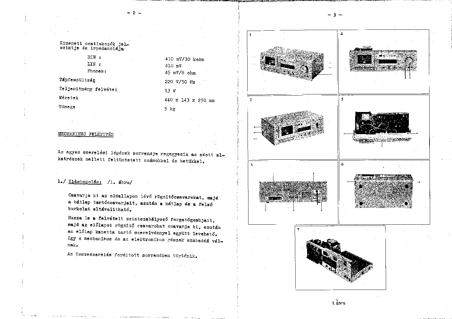 AKAI CS-M3 SM service manual (2nd page)