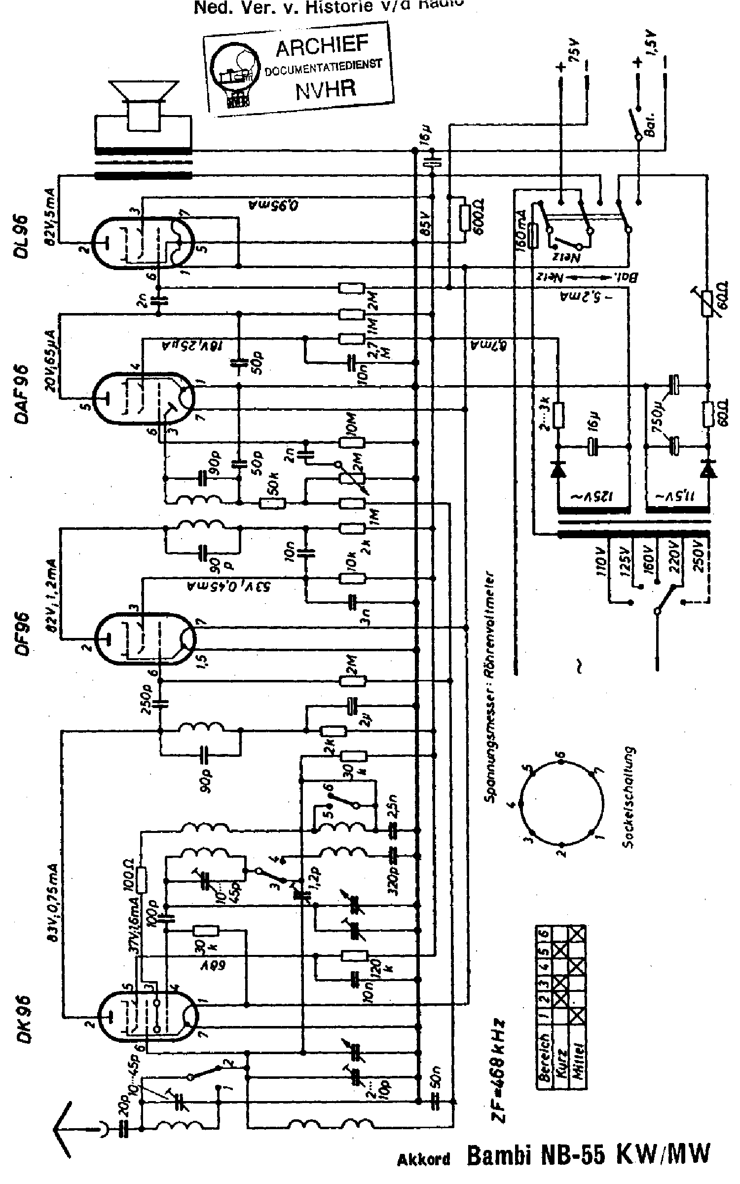 AKKORD BAMBINB-55 BATTERY RECEIVER SCH Service Manual download ...