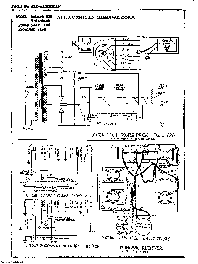 ALL AMERICAN MOHAWK MOHAWK 226 7 CONTACT SCH service manual (2nd page)